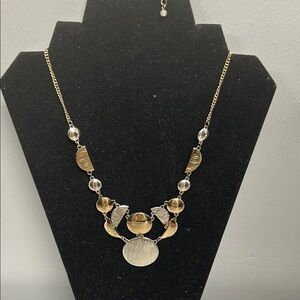 Avon Gold and Silver Statement Necklace